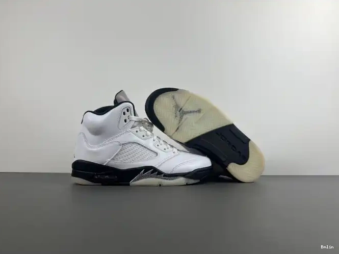 Bmlin Shoes BLACK' DD0587-110 JORDAN 'WHITE AIR RETRO 5 0610